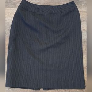 1043 Unbranded Tiny Girl Lined Pin Stripe Pencil Skirt Size 2P Finally Your Size